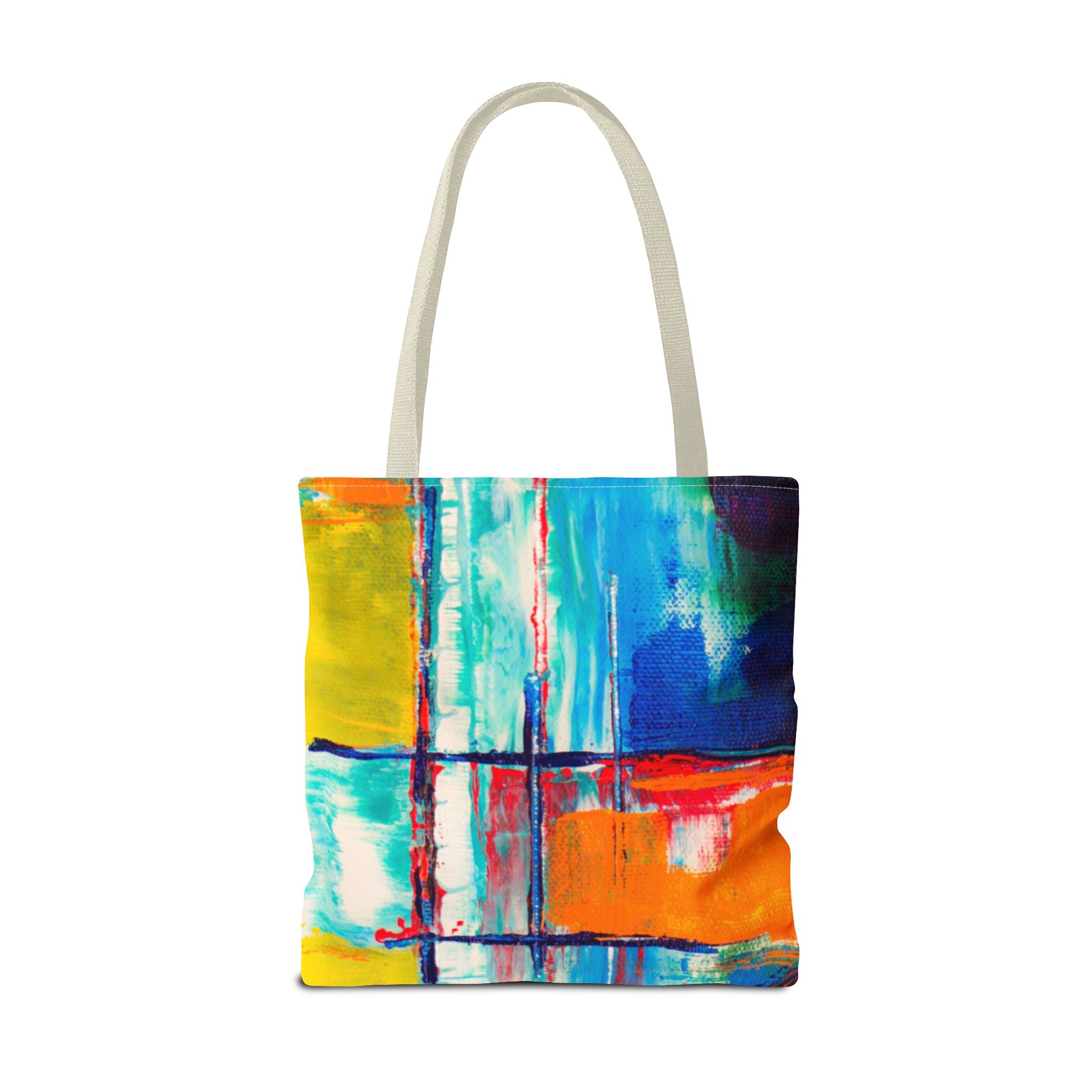Vibrant Abstract Art Tote Bag