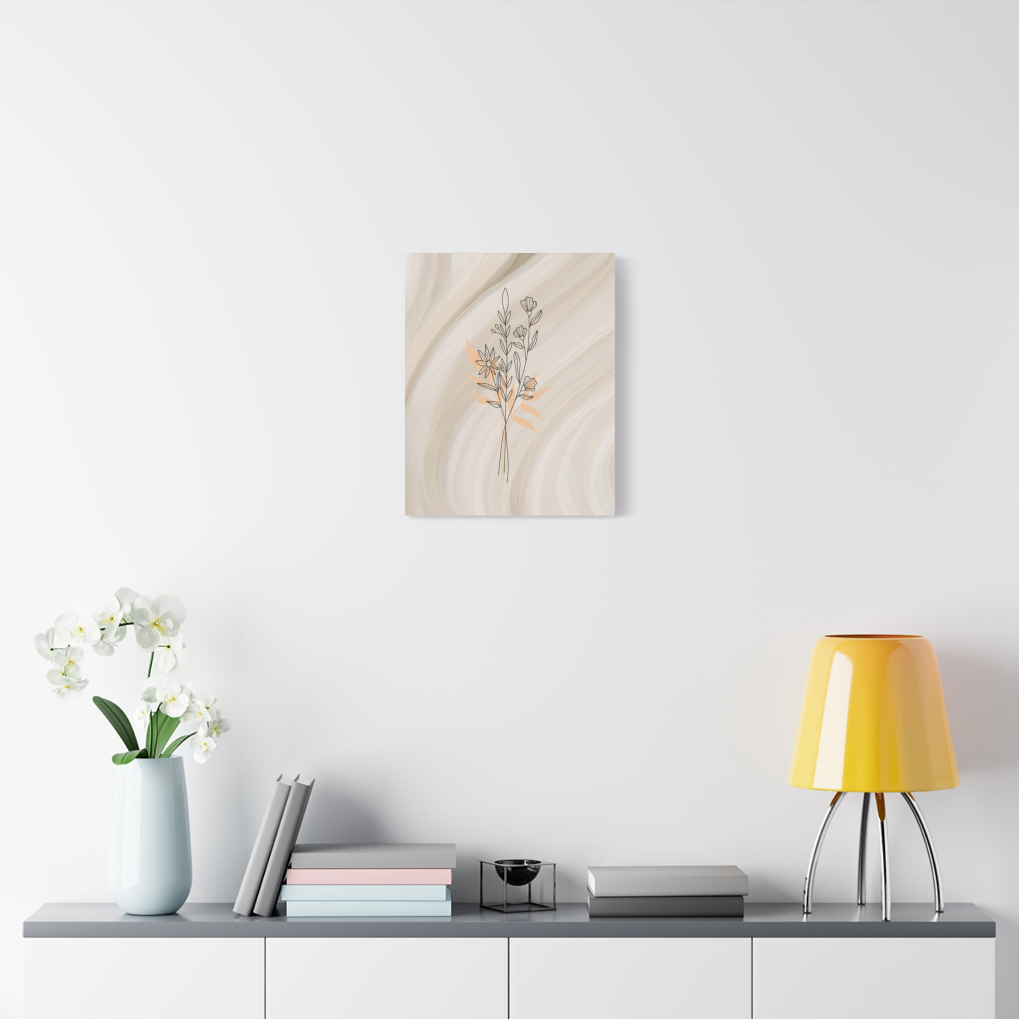 Floral Art Canvas Print