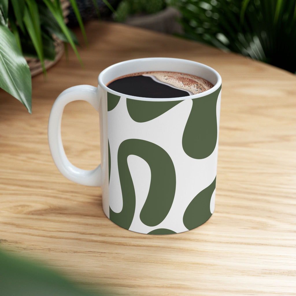 Stylish Abstract Ceramic Mug