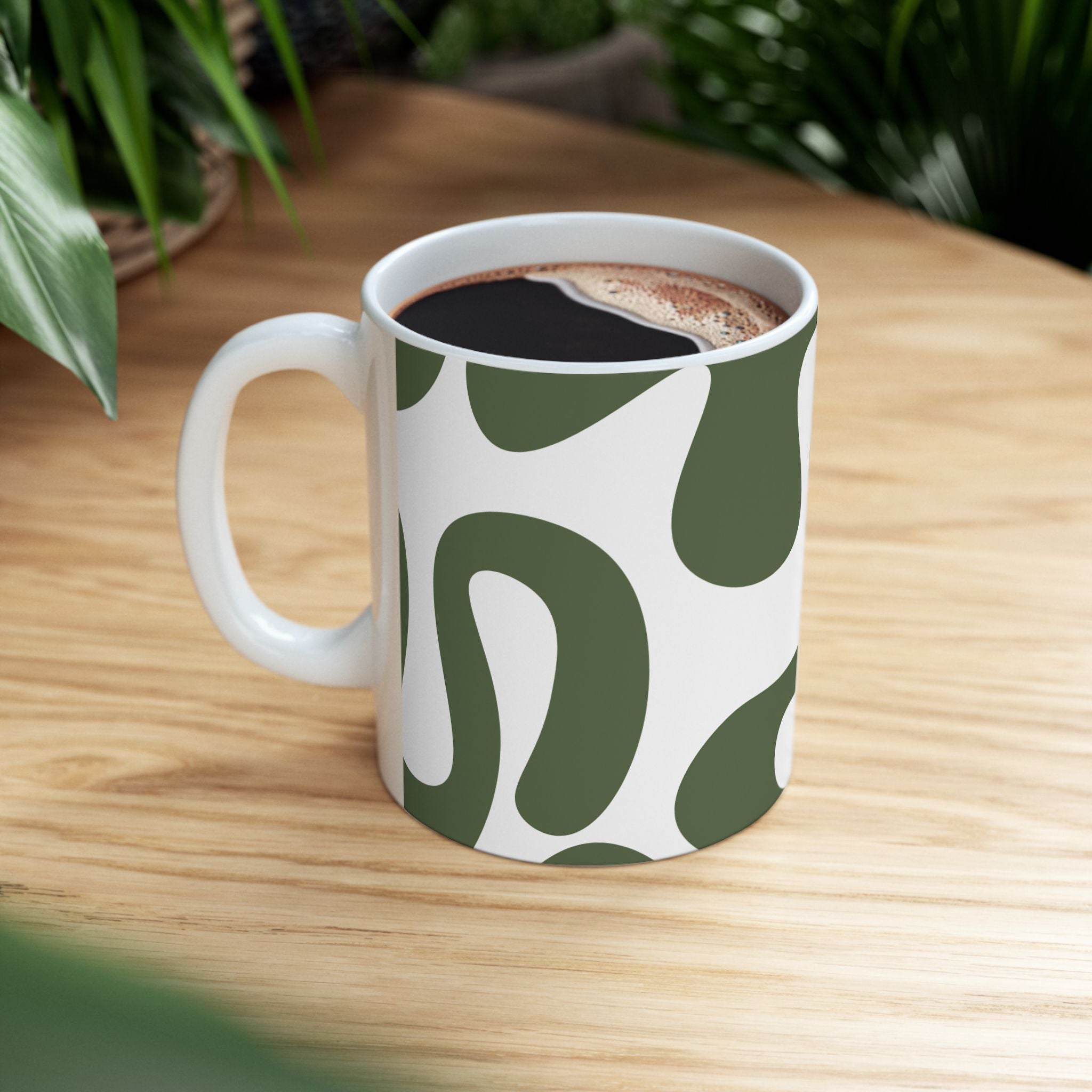 Stylish Abstract Ceramic Mug