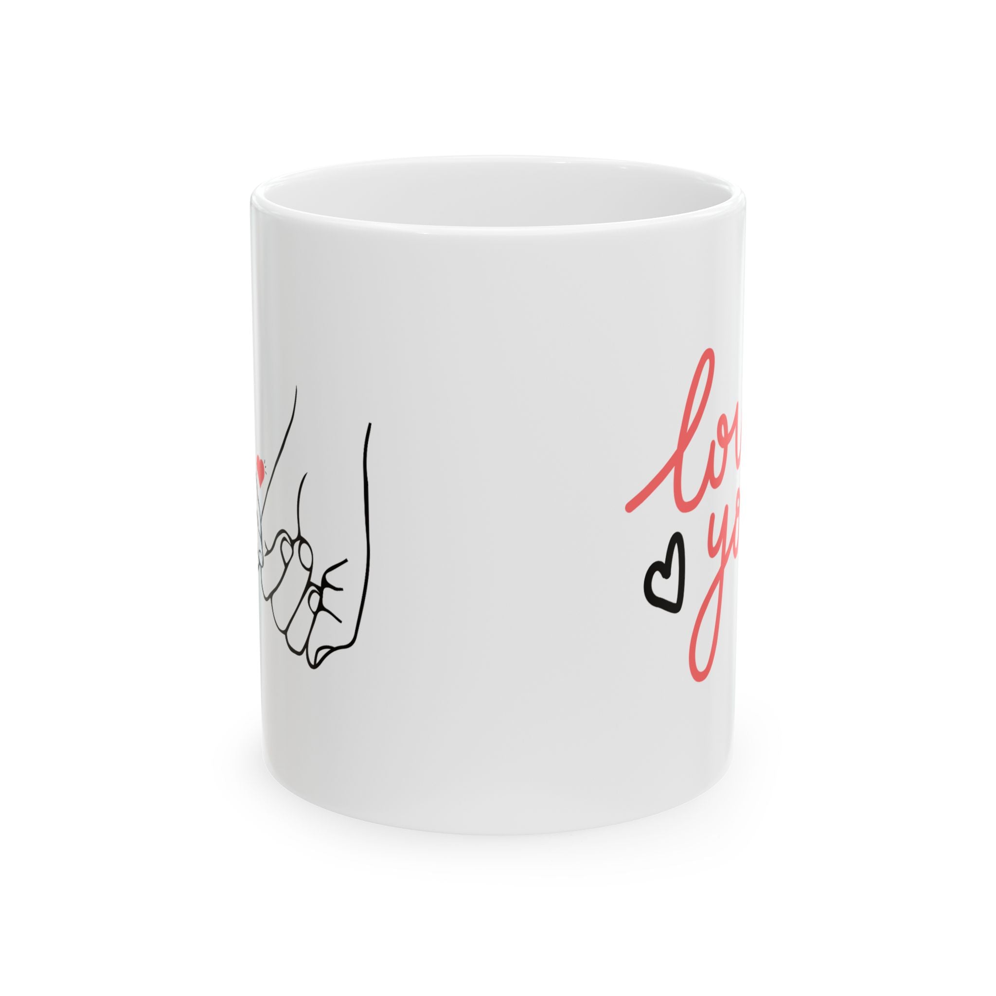Romantic Holding Hands Mug