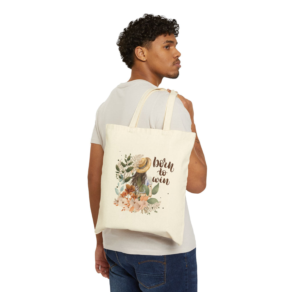 Born to Win Tote Bag