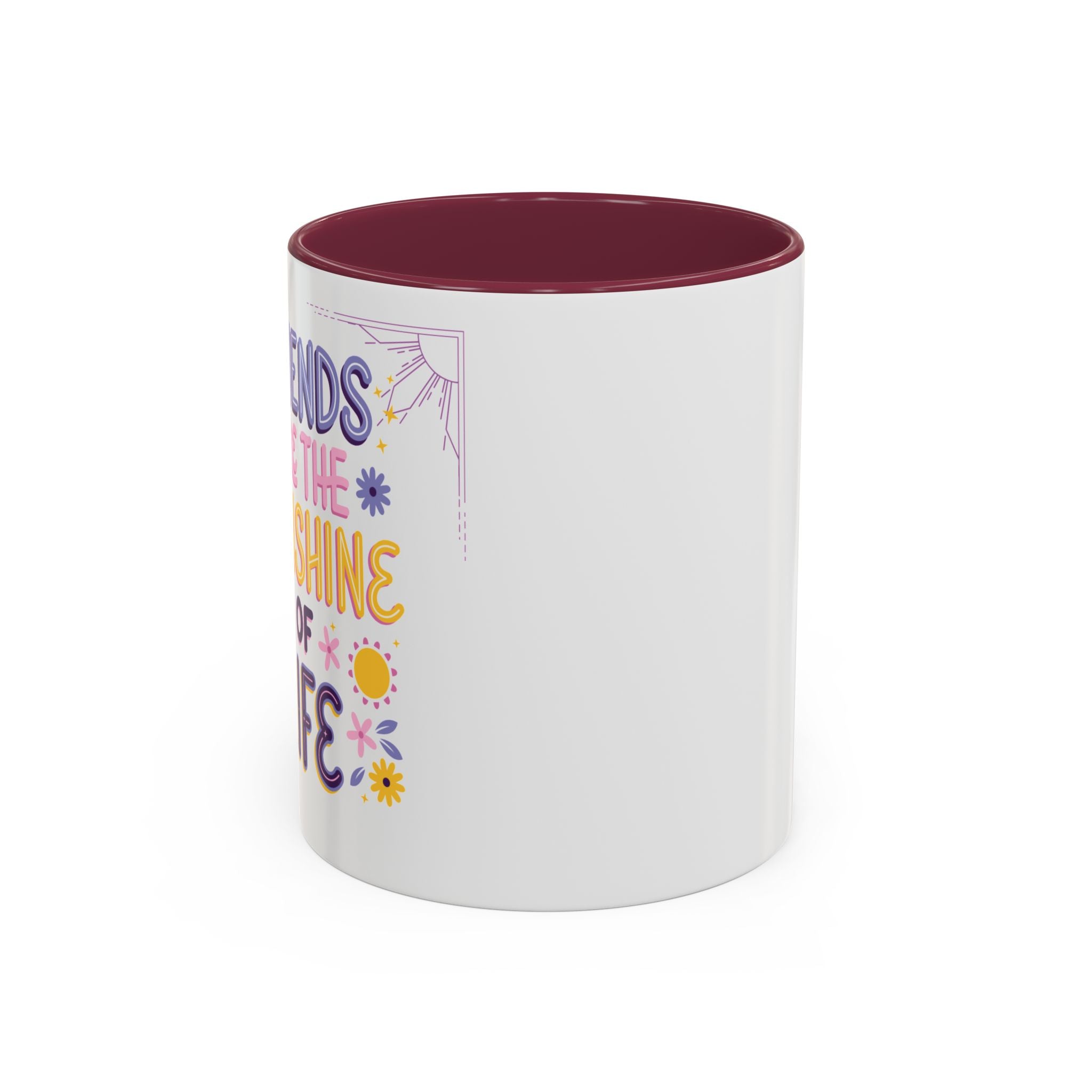 Snack Dealer / Colorful Friendship Ceramic Mug
