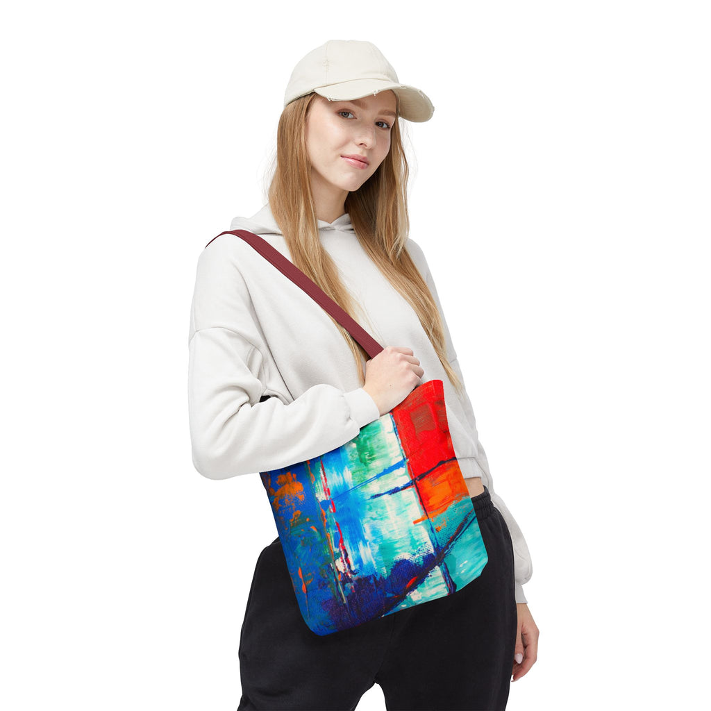 Vibrant Abstract Art Tote Bag
