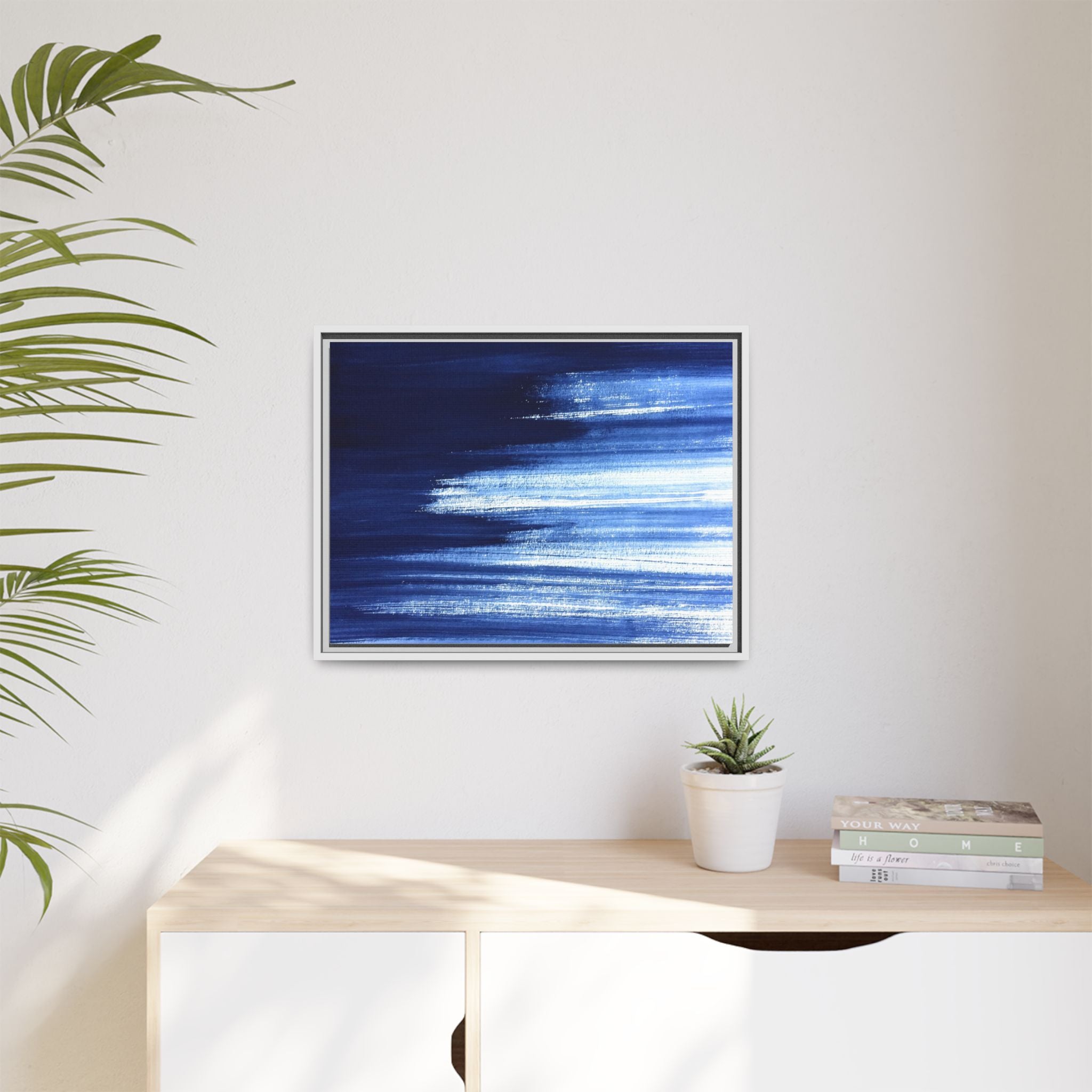 Matte Canvas, Framed (Multi-color)