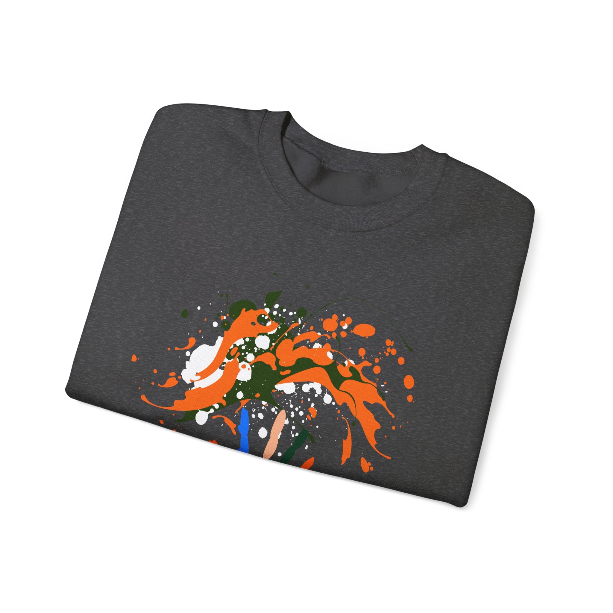 Unisex Vibrant Art Print Crewneck Sweatshirt
