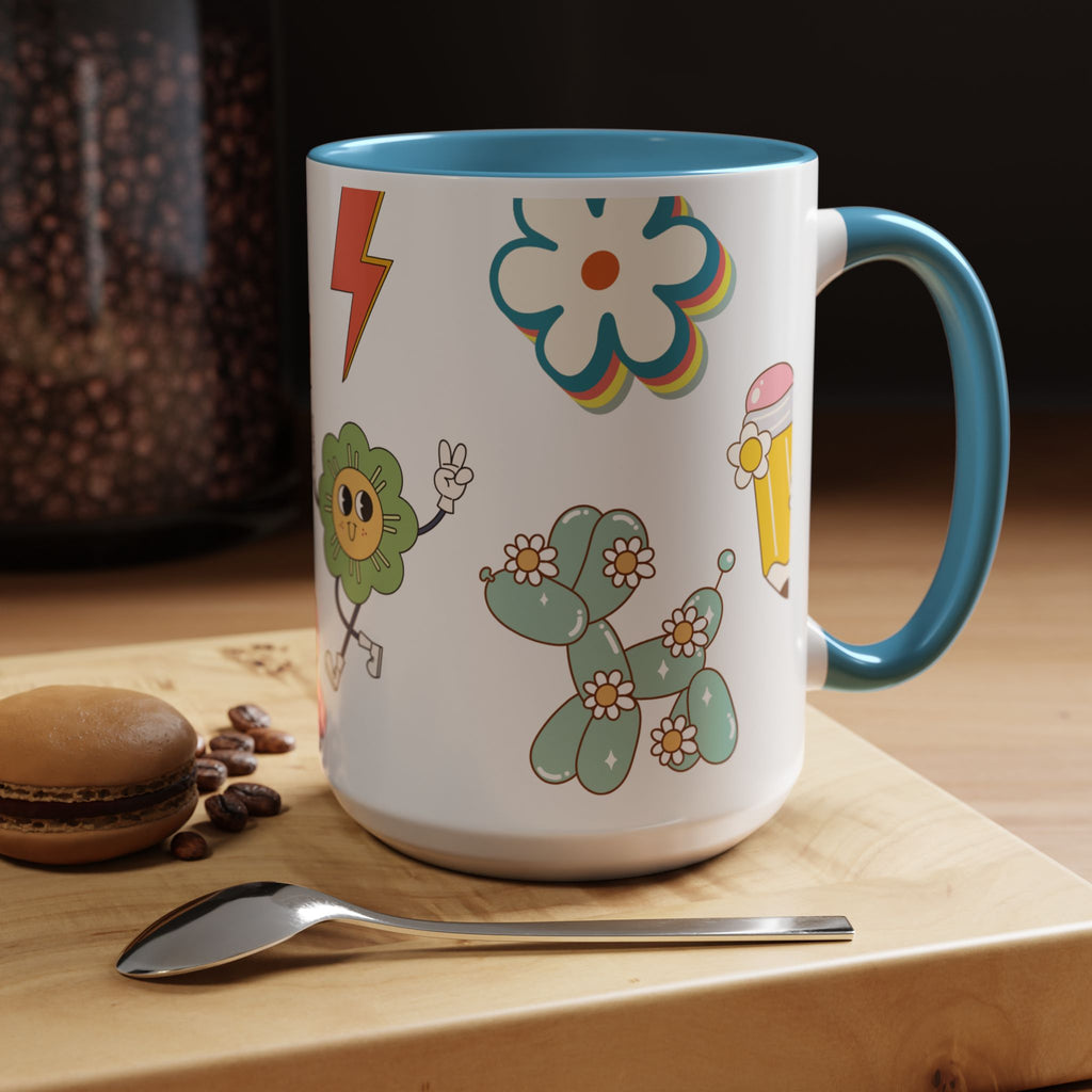 Whimsical Accent Coffee Mug