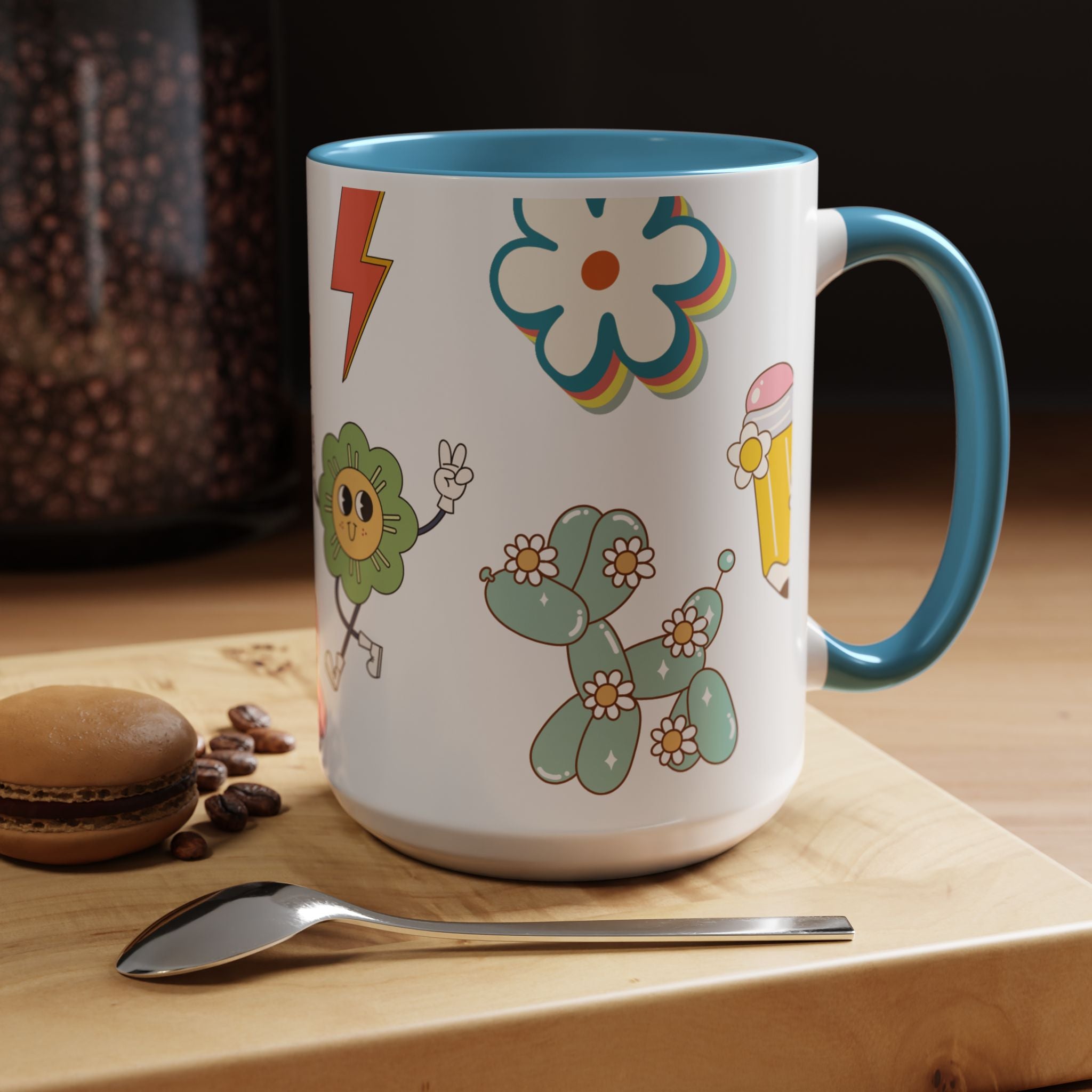 Whimsical Accent Coffee Mug