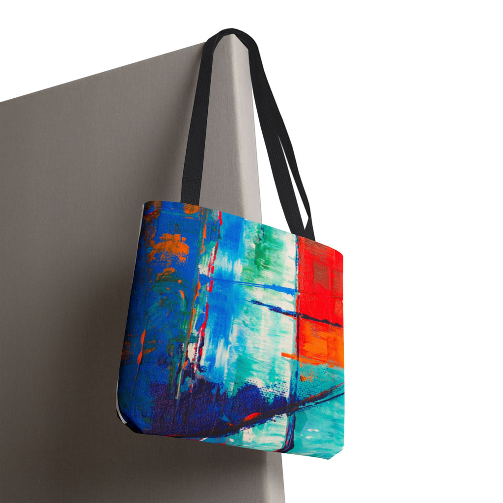 Vibrant Abstract Art Tote Bag