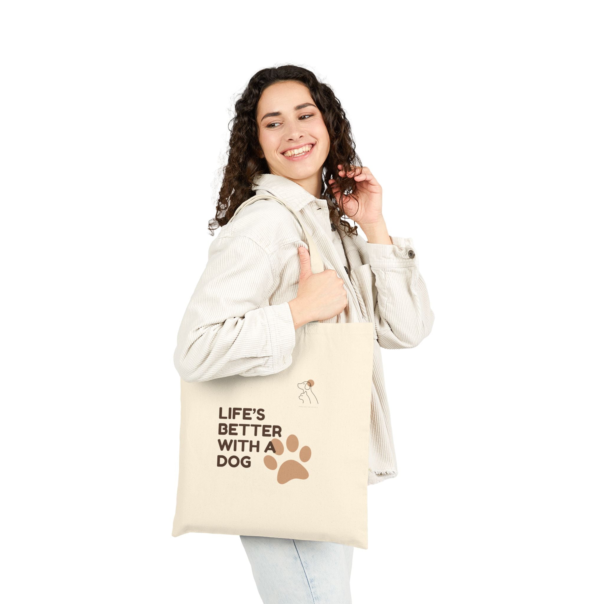 Eco-Friendly Paw Tote Bag
