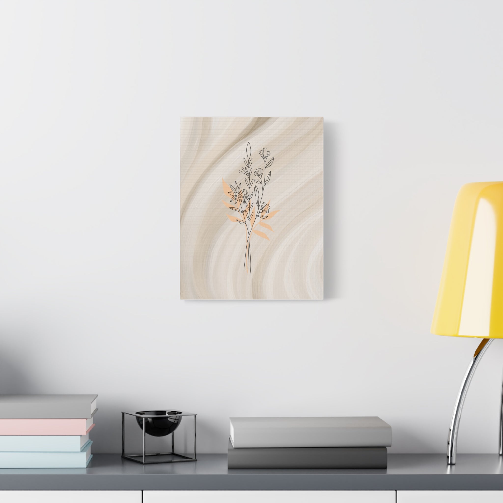 Floral Art Canvas Print