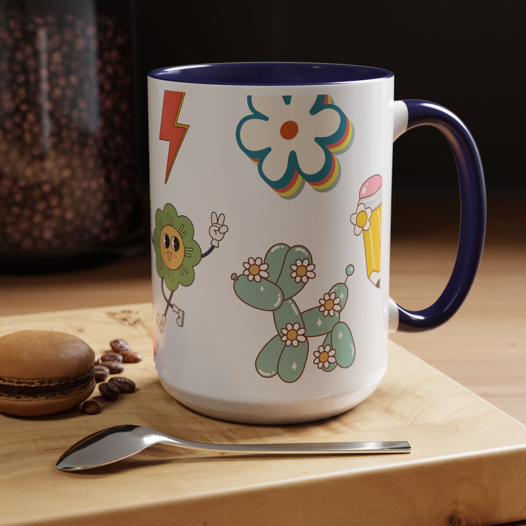 Whimsical Accent Coffee Mug