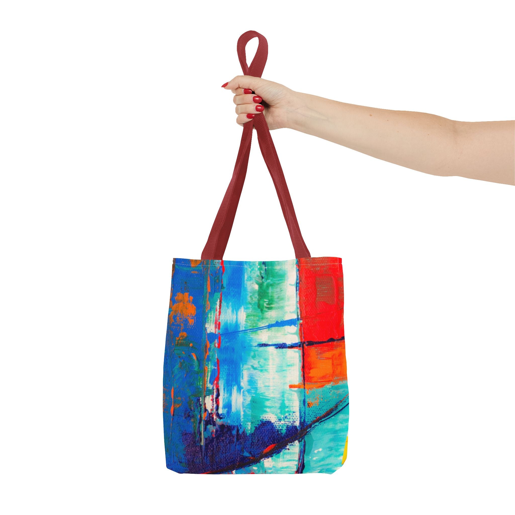 Vibrant Abstract Art Tote Bag