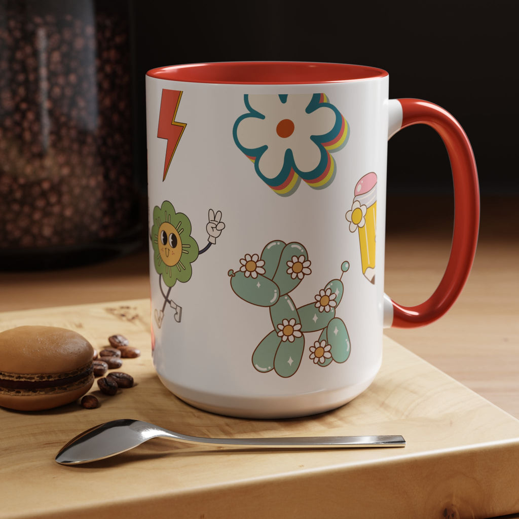 Whimsical Accent Coffee Mug