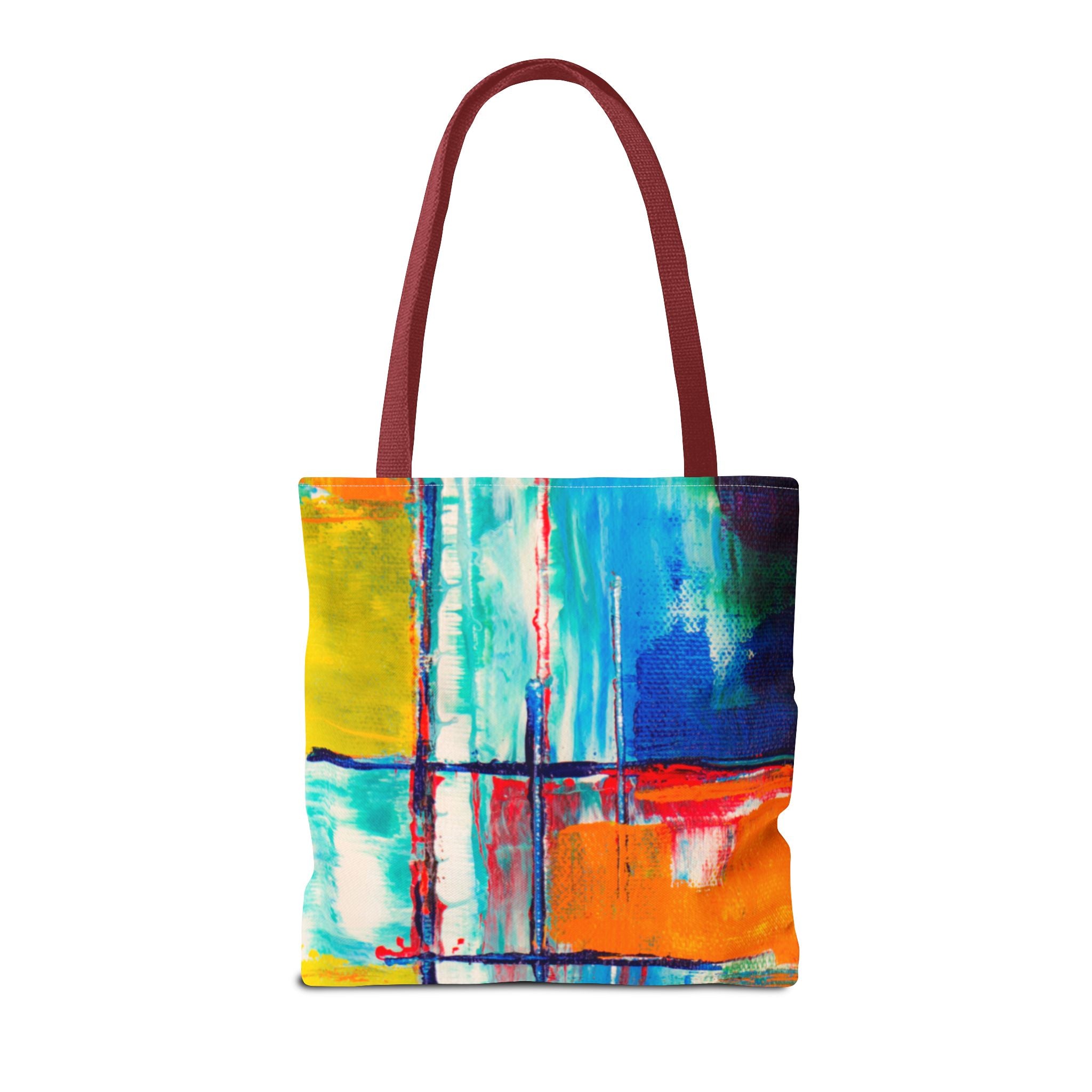 Vibrant Abstract Art Tote Bag