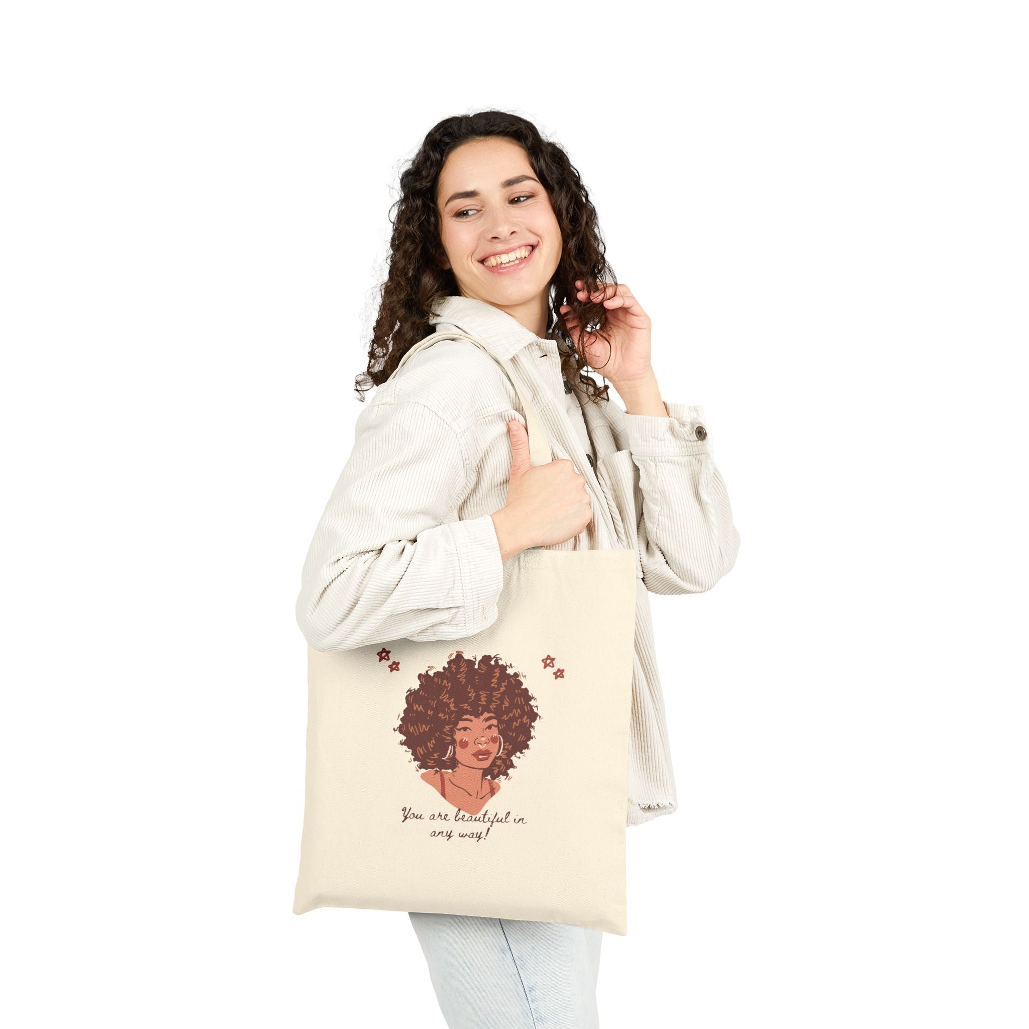 Empowering Cotton Tote Bag