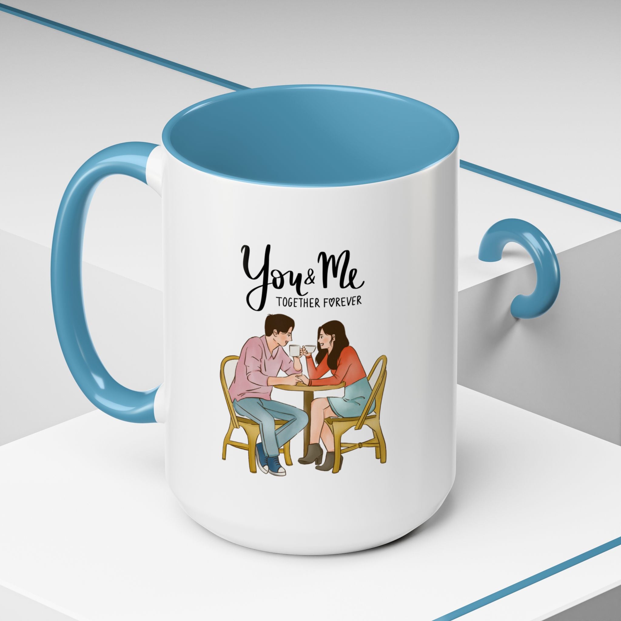 Personalized Accent Coffee Mug