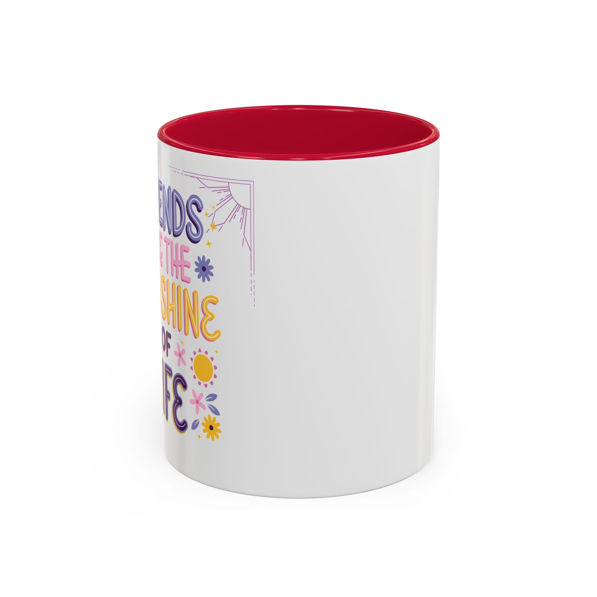 Snack Dealer / Colorful Friendship Ceramic Mug