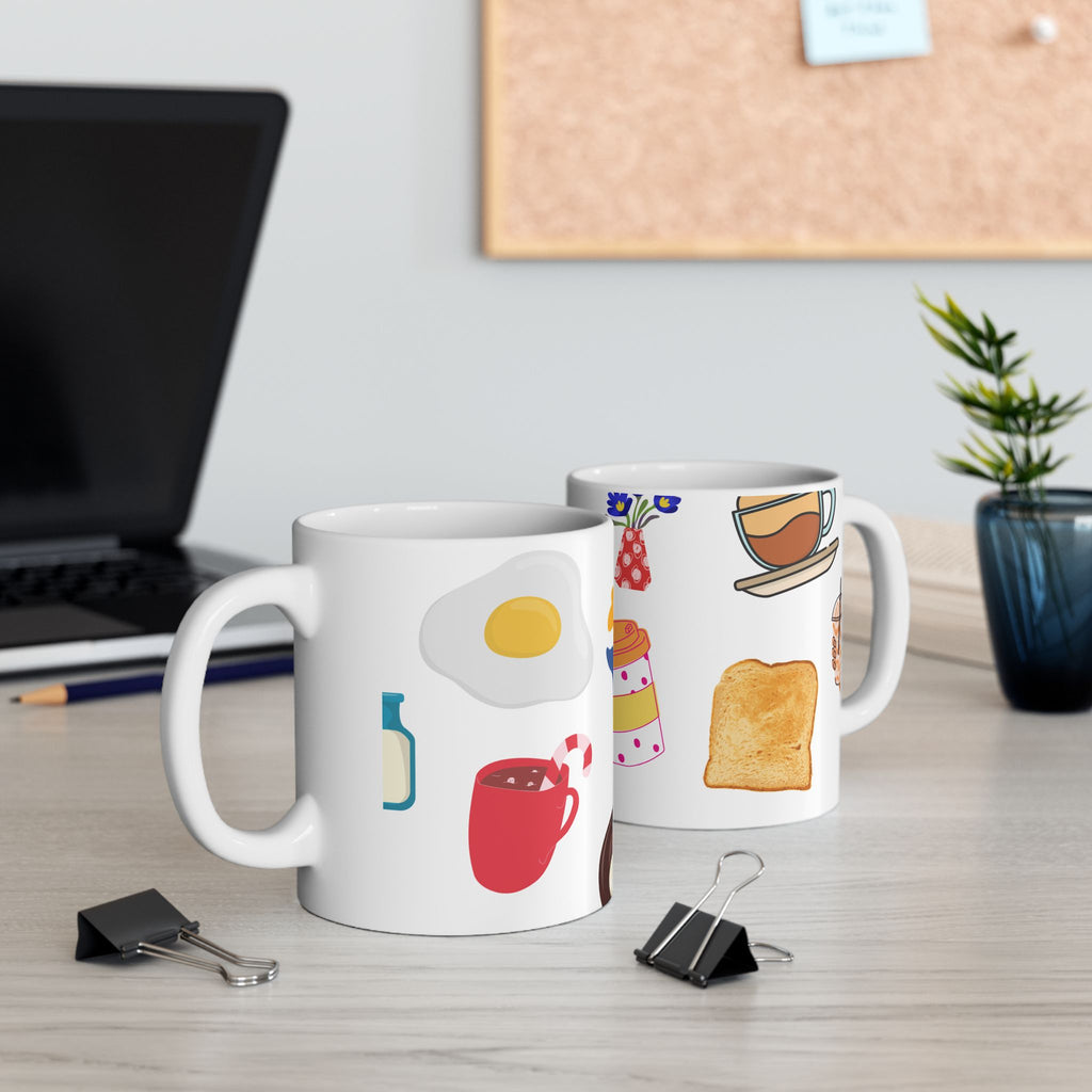 Cheerful Breakfast Mug