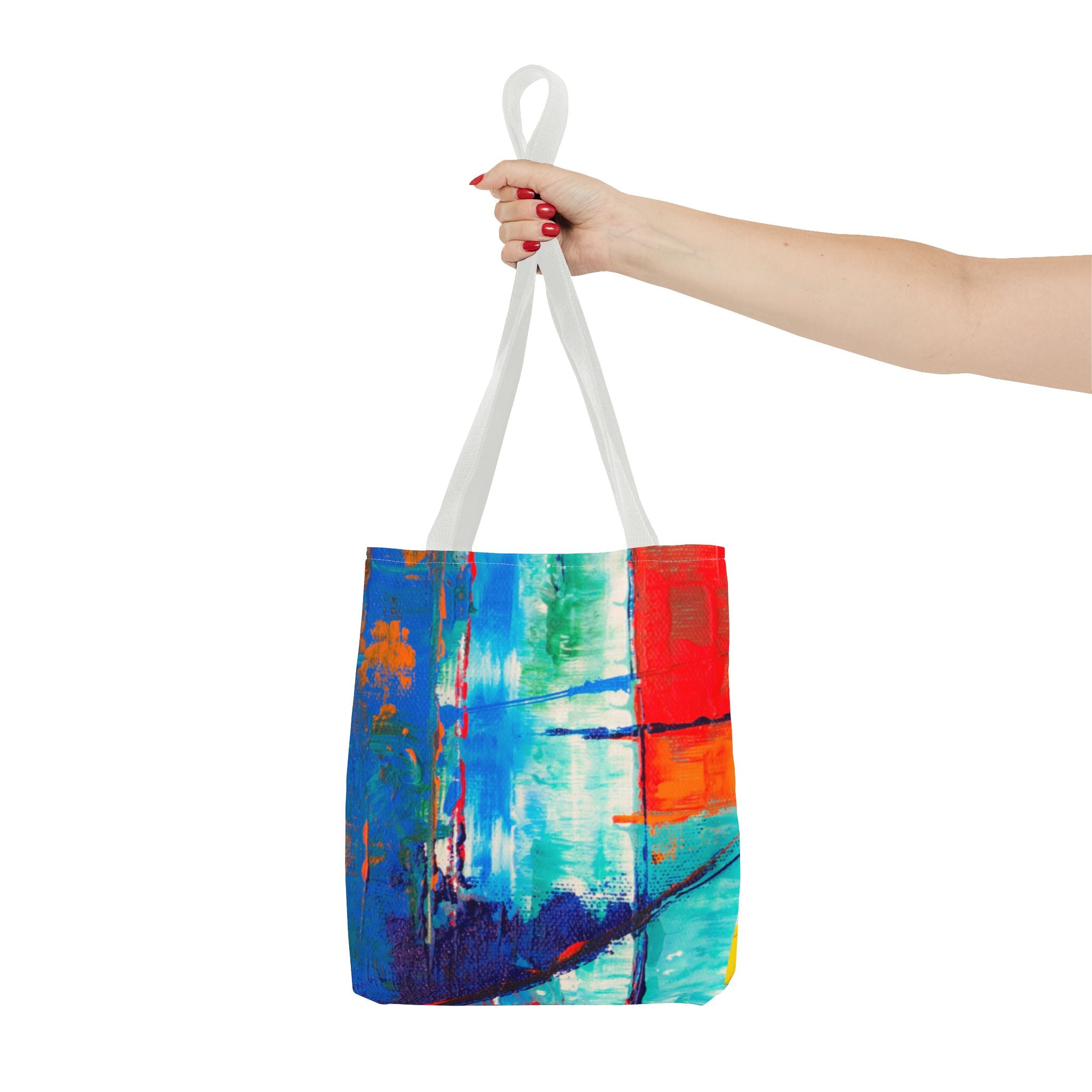 Vibrant Abstract Art Tote Bag