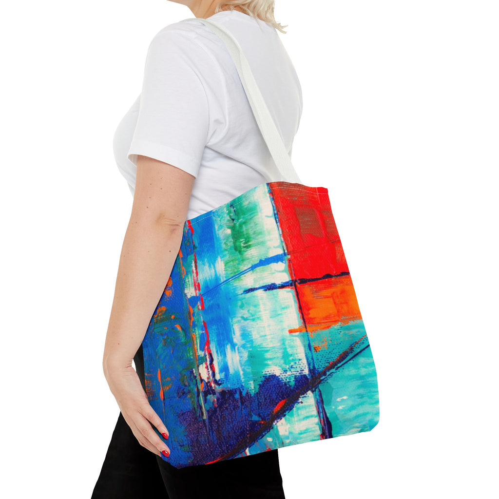 Vibrant Abstract Art Tote Bag