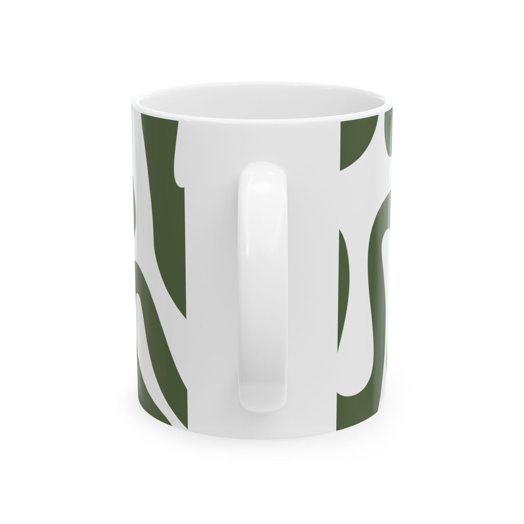 Stylish Abstract Ceramic Mug