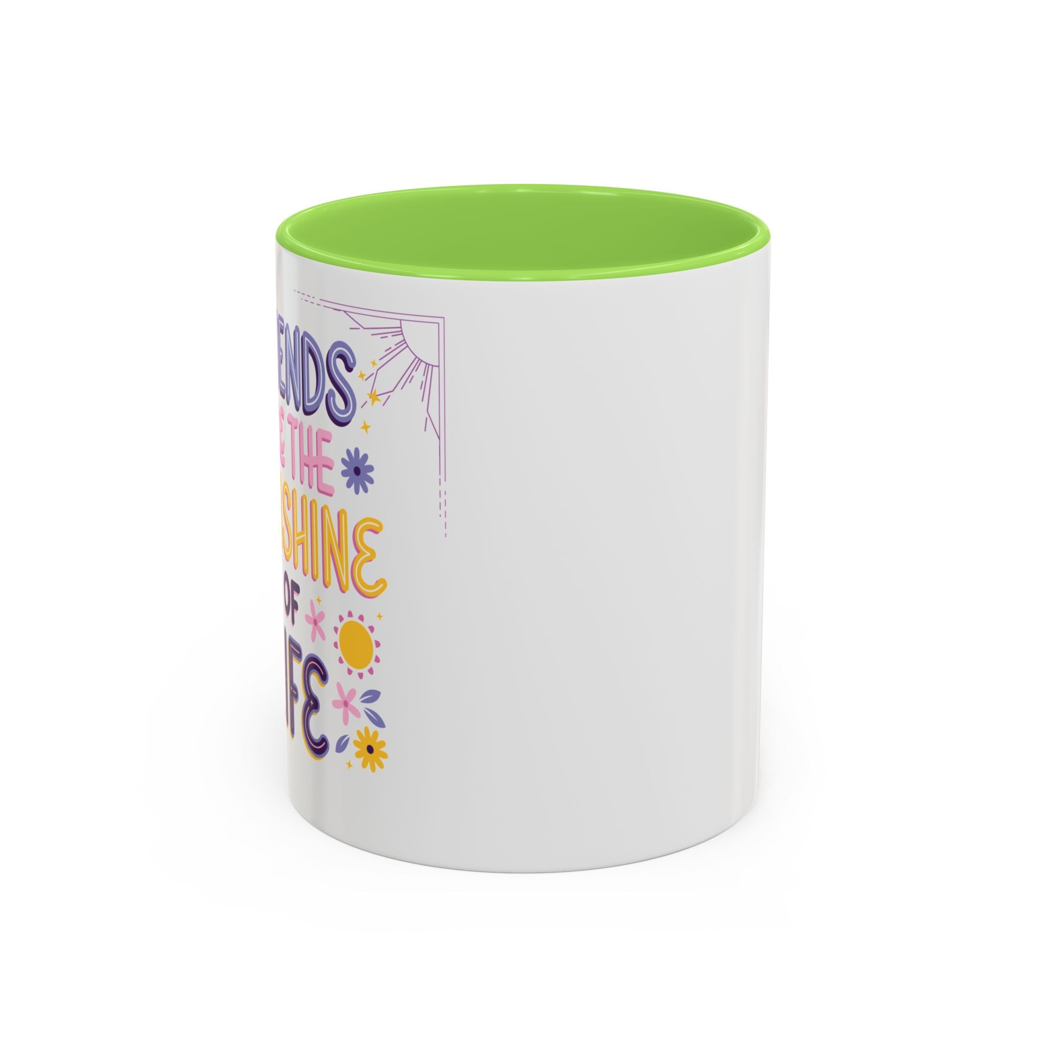 Snack Dealer / Colorful Friendship Ceramic Mug