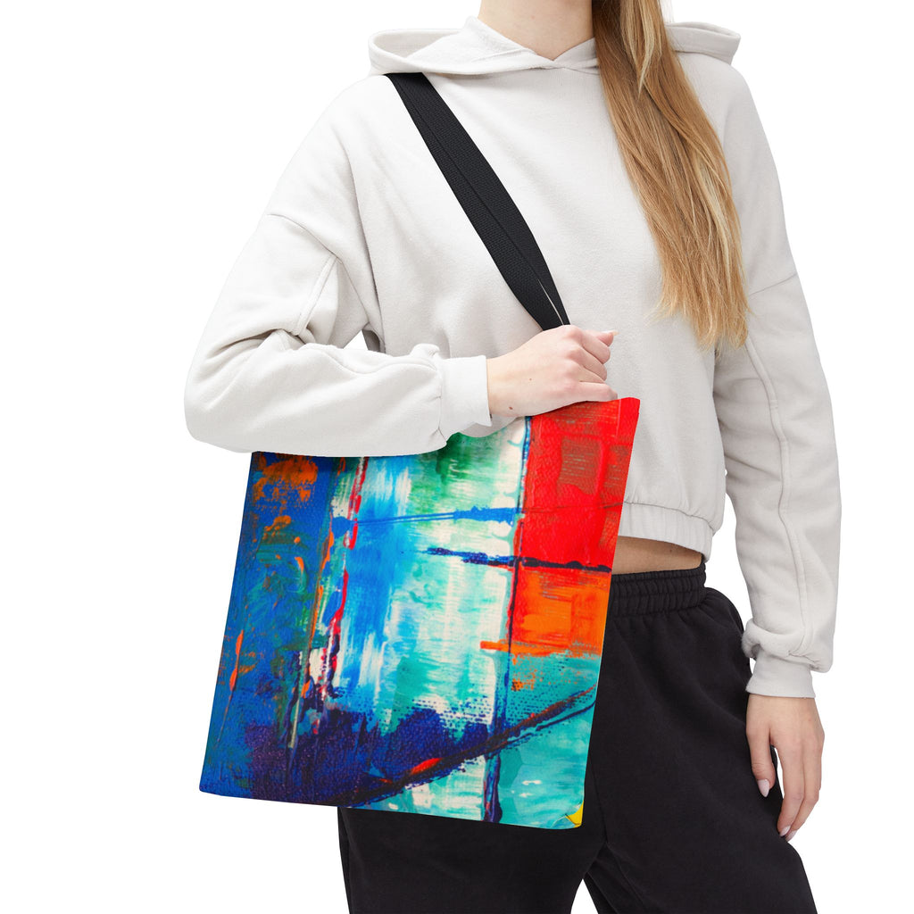 Vibrant Abstract Art Tote Bag