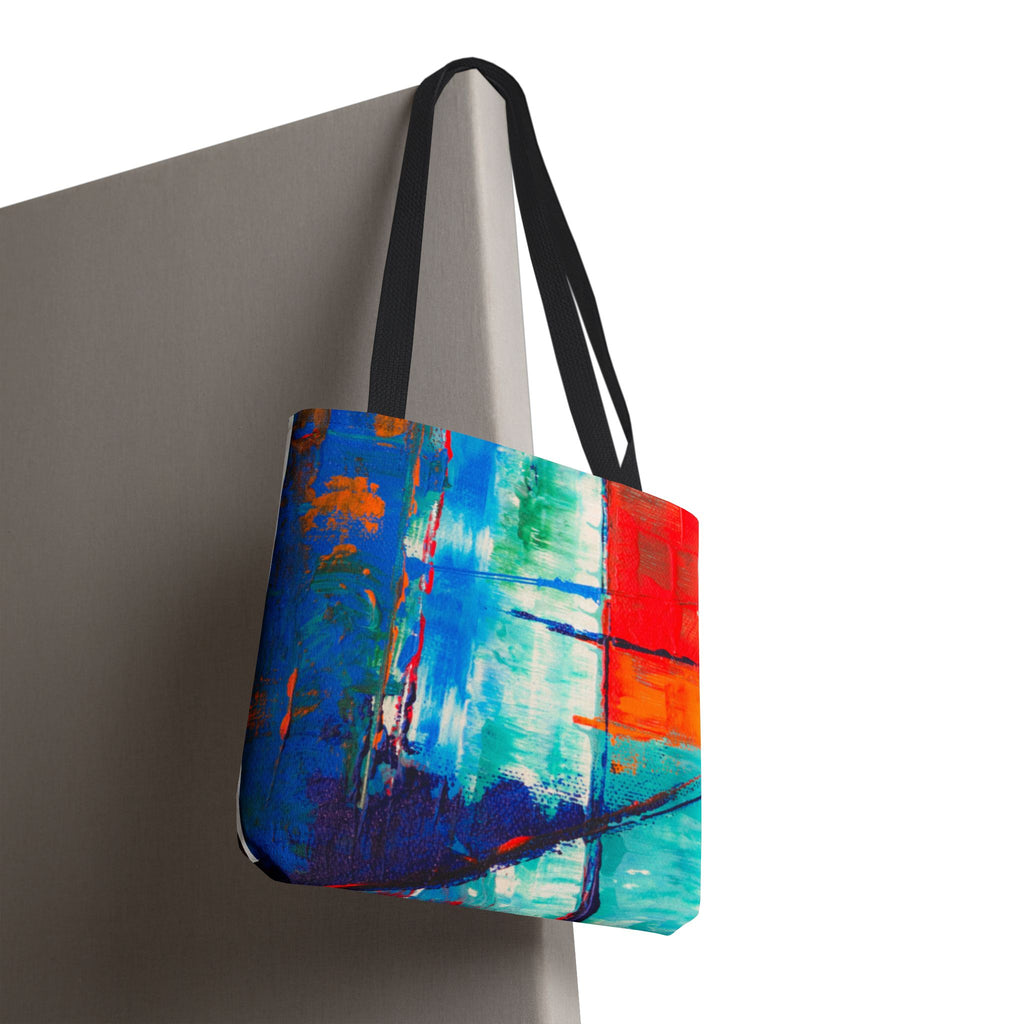 Vibrant Abstract Art Tote Bag