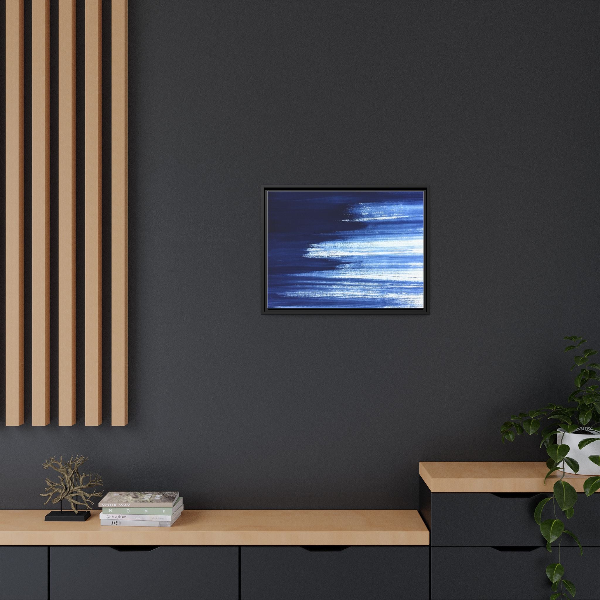 Matte Canvas, Framed (Multi-color)