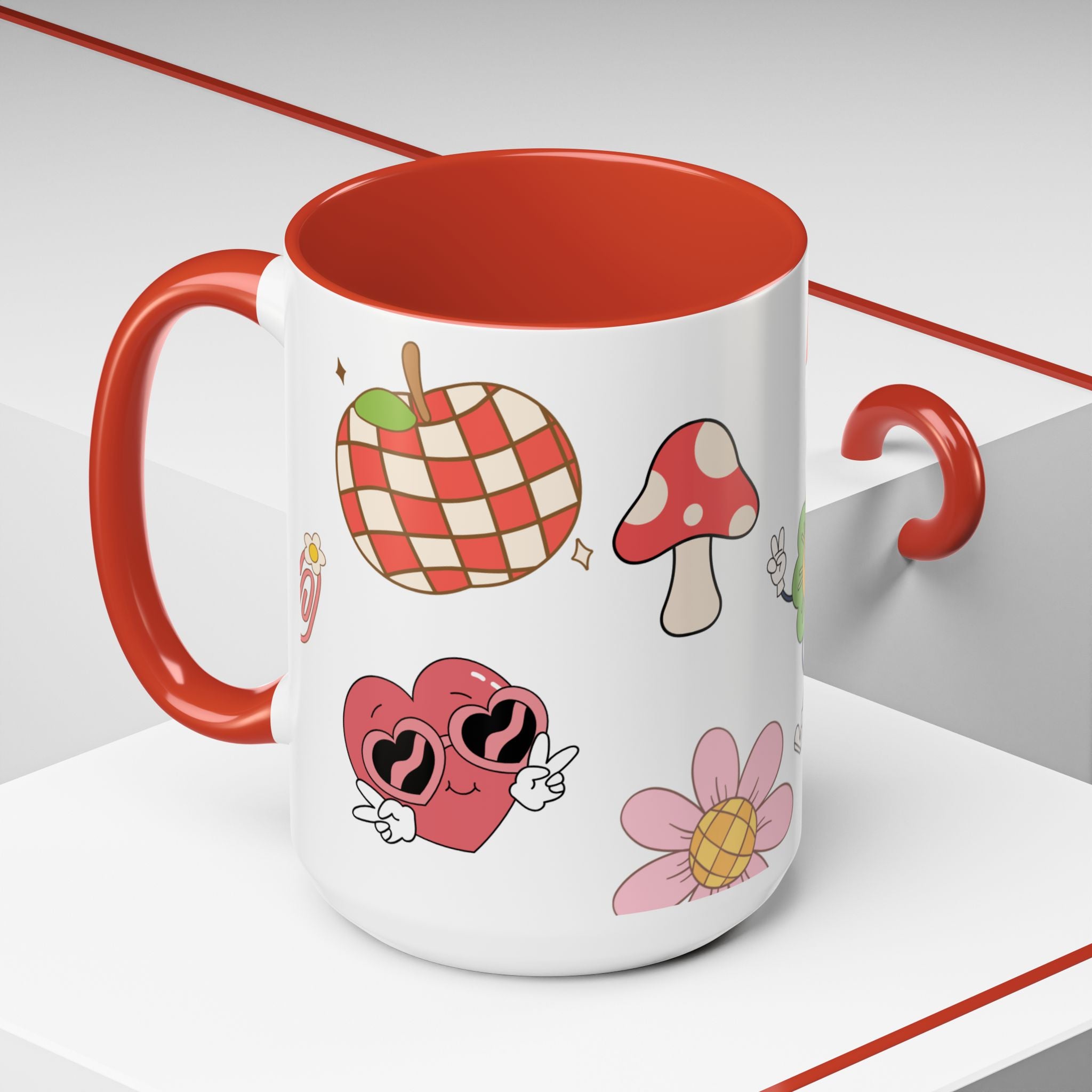 Whimsical Accent Coffee Mug